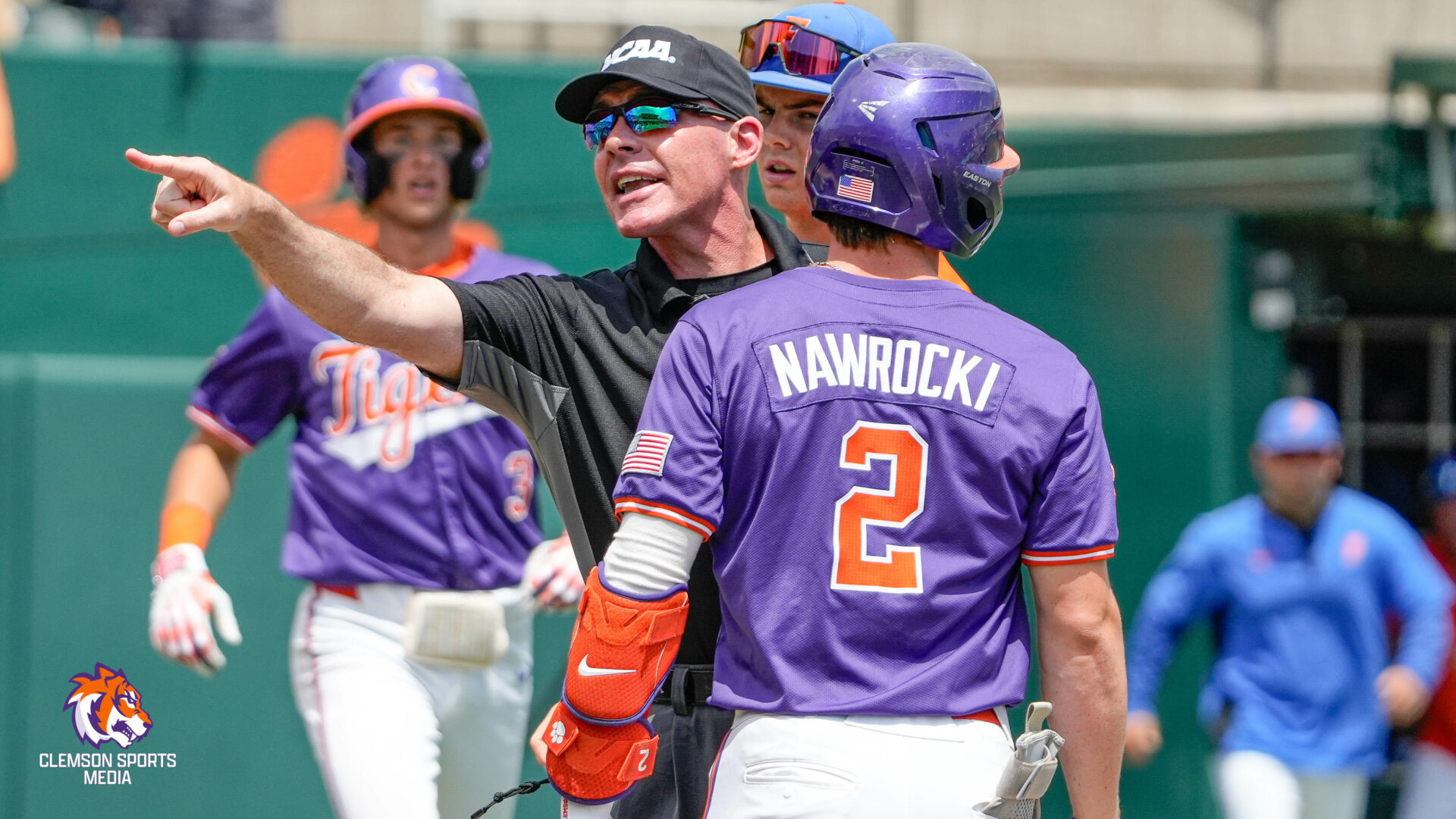 Nolan Nawrocki in the Clemson Super Regional