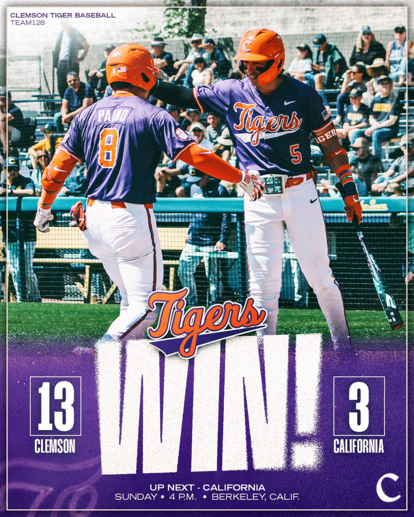 Clemson tigers baseball
